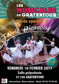 Feerie Viennoise. Le vendredi 10 février 2017 à gratentour. Haute-Garonne.  21H00